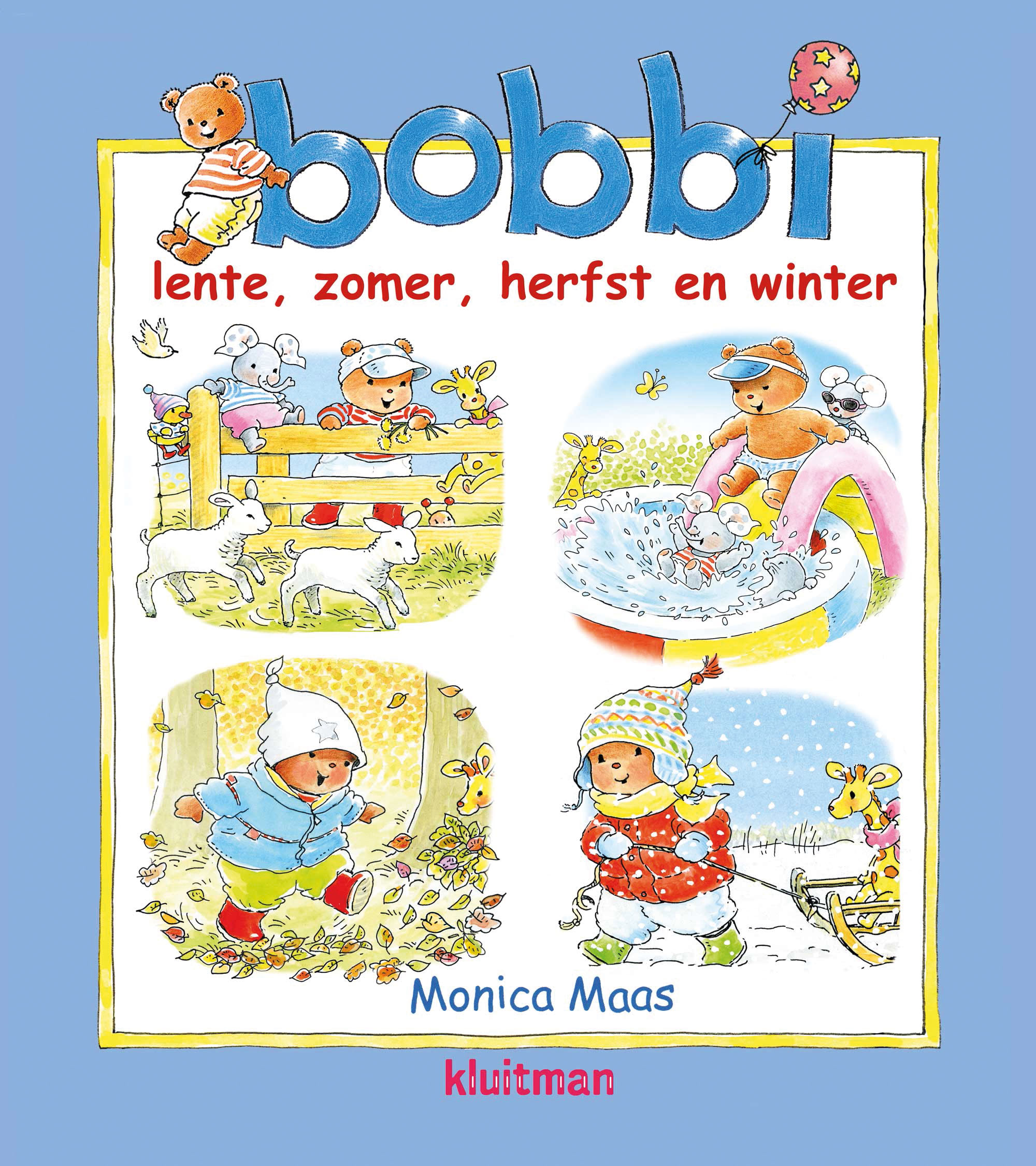 meteoor Piket morgen Bobbi. Lente, zomer, herfst en winter - Bobbi kinderboeken - Vrolijke  boeken voor peuters